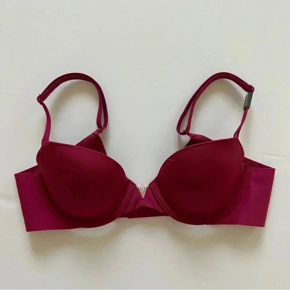 Victoria Secret Lined Demi Underwire Bra Padded Size 32A‎